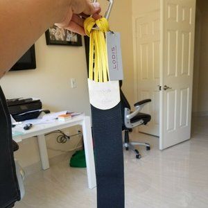 LODIS WAVERLY YELLOW/SUNSHINE ELASTIC/LEATHER BELT